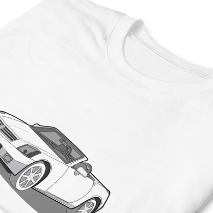 2006 XLR Front Side Unisex T-Shirt For Cadillac Enthusiasts (3 Colors Available)
