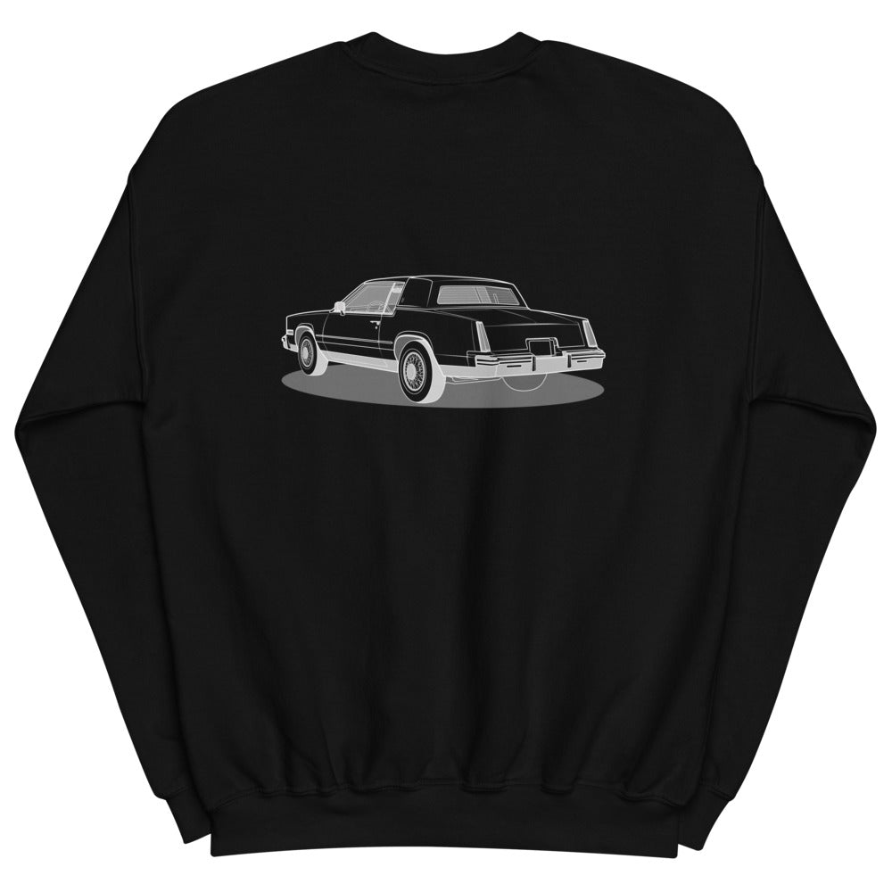 1985 Cadillac Eldorado Double Sided Unisex Sweatshirt (2 Colors Available)