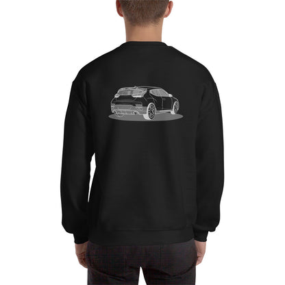 2021 Veloster N Double Sided Unisex Sweatshirt For Hyundai Enthusiasts (2 Colors Available)