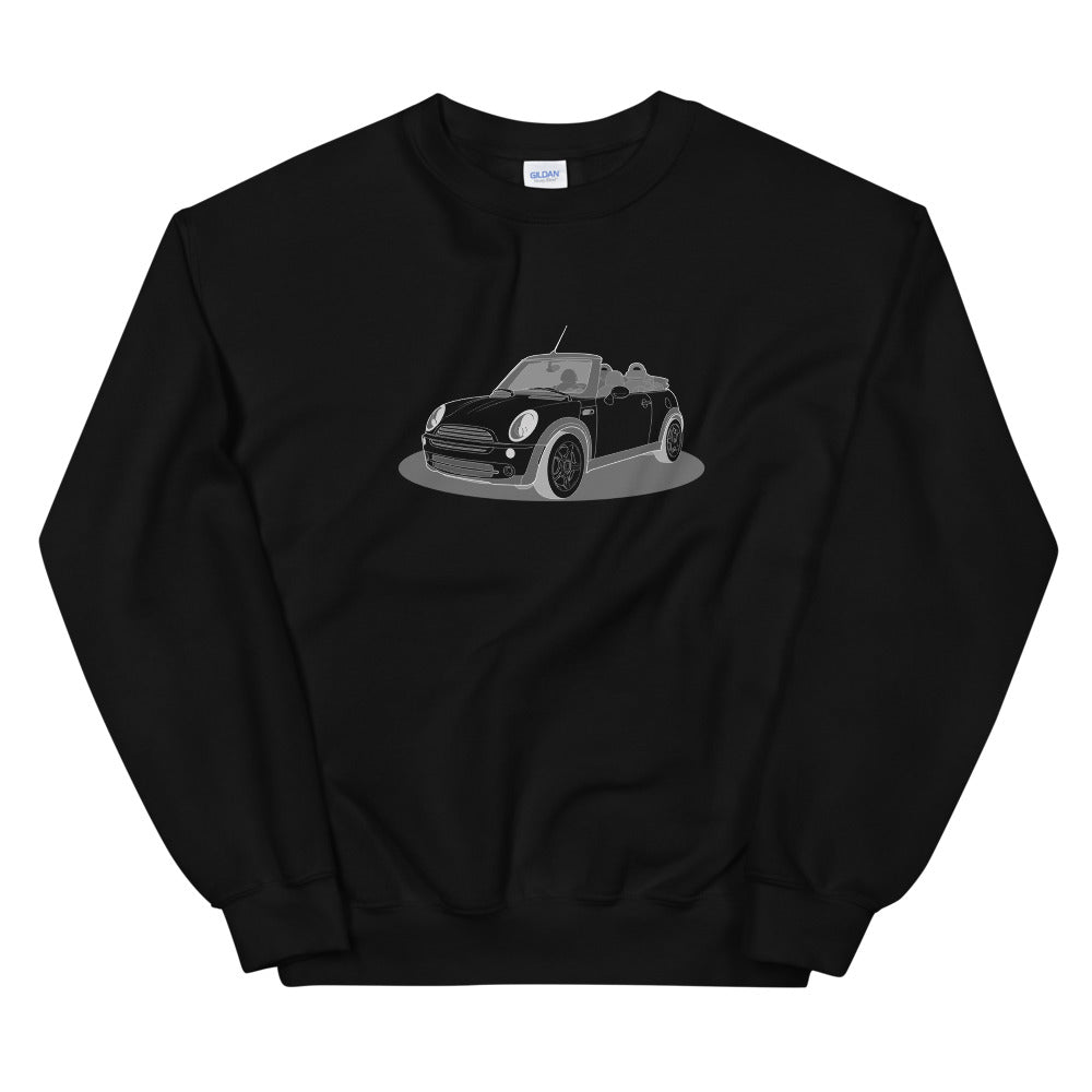 2005 Mini Cooper Convertible R52 Double Sided Unisex Sweatshirt (2 Colors Available)