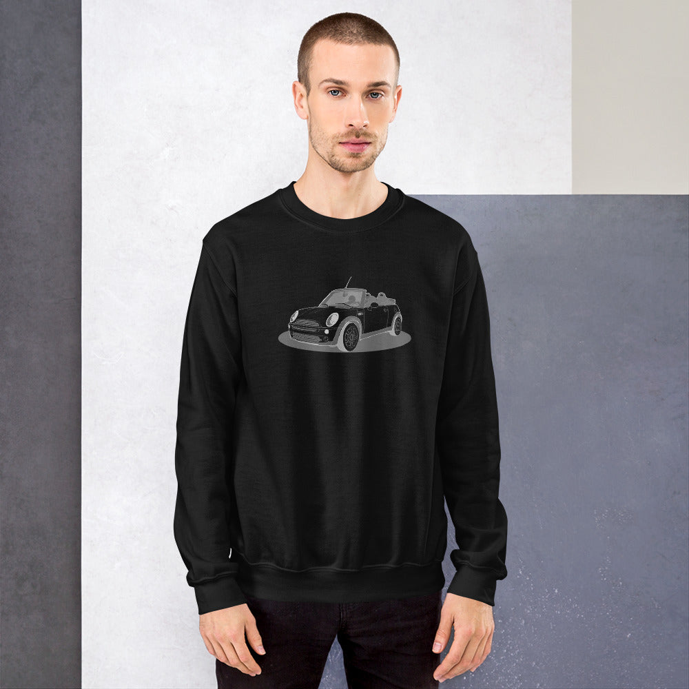 2005 Mini Cooper Convertible R52 Double Sided Unisex Sweatshirt (2 Colors Available)