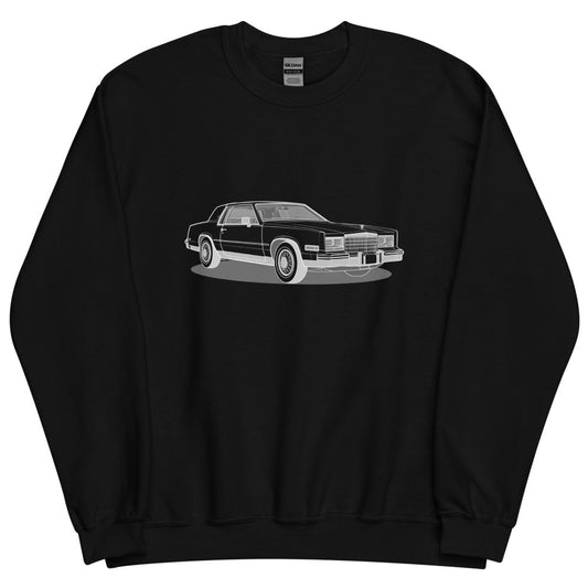 1985 Cadillac Eldorado Double Sided Unisex Sweatshirt (2 Colors Available)
