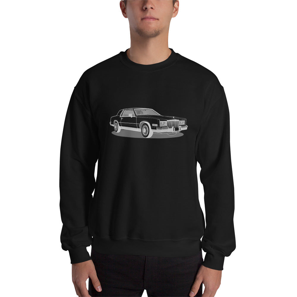 1985 Cadillac Eldorado Double Sided Unisex Sweatshirt (2 Colors Available)