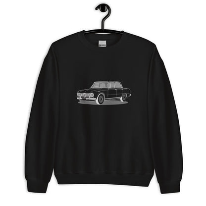 1967 Alfa Romeo Giulia Super Sedan Double Sided Unisex Sweatshirt (2 Colors Available)