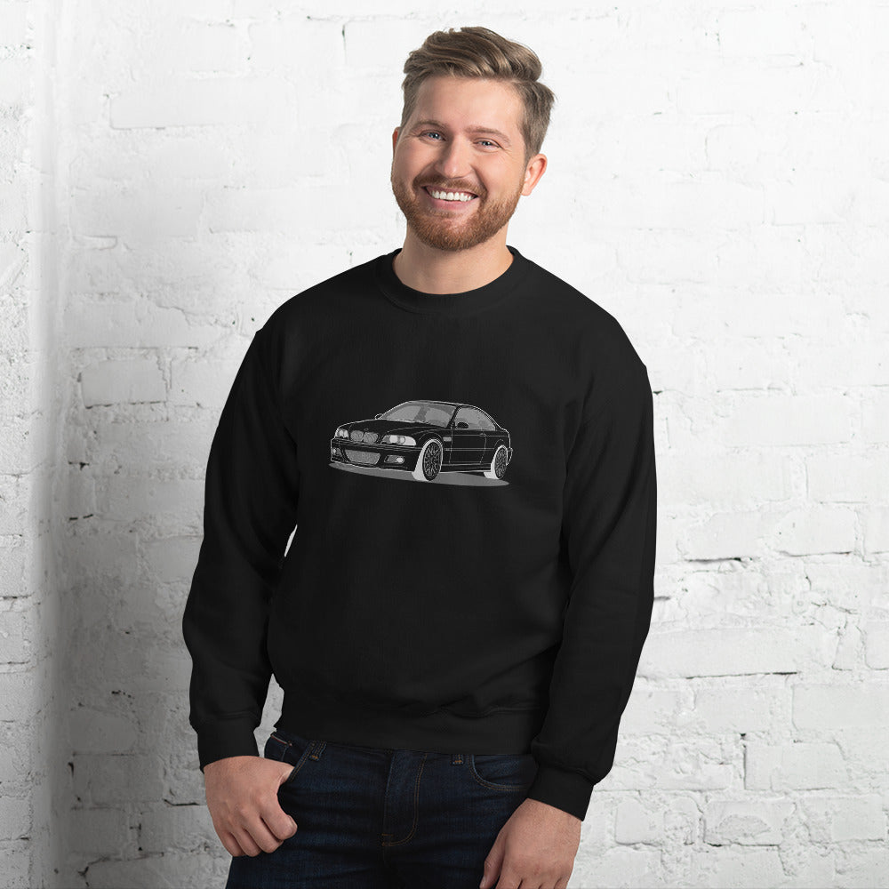 2006 BMW E46 M3 Coupe Double Sided Unisex Sweatshirt (2 Colors Available)