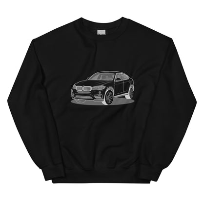 2016 BMW X6 XDrive 40D F16 Double Sided Unisex Sweatshirt (2 Colors Available)