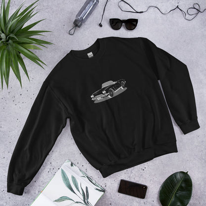 1962 Chevrolet Corvette C1 Double Sided Unisex Sweatshirt (2 Colors Available)