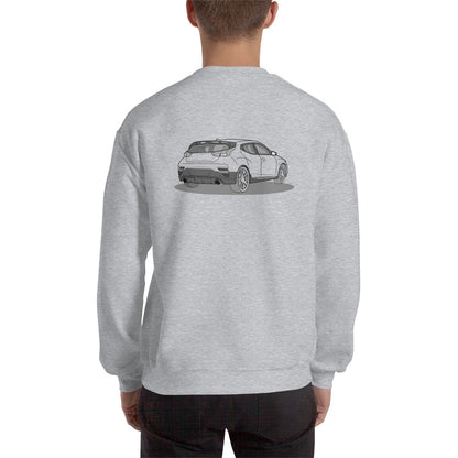 2021 Veloster N Double Sided Unisex Sweatshirt For Hyundai Enthusiasts (2 Colors Available)