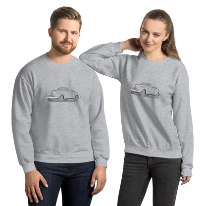 1939 Buick Special 46C Convertible Front Side Unisex Sweatshirt (2 Colors Available)