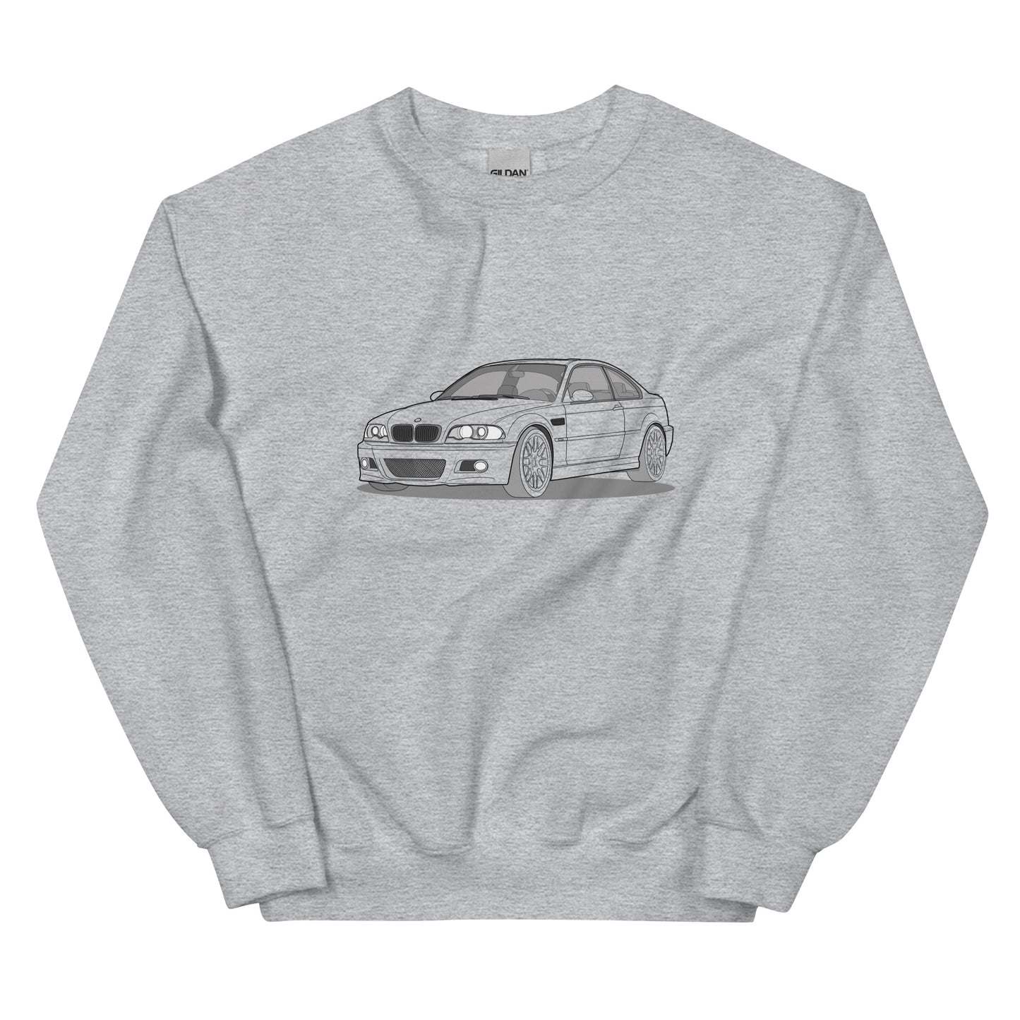 2006 BMW E46 M3 Coupe Double Sided Unisex Sweatshirt (2 Colors Available)