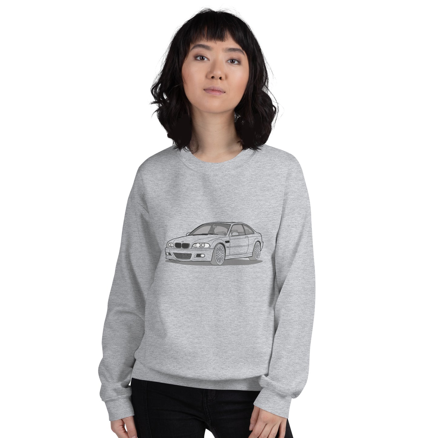 2006 BMW E46 M3 Coupe Double Sided Unisex Sweatshirt (2 Colors Available)
