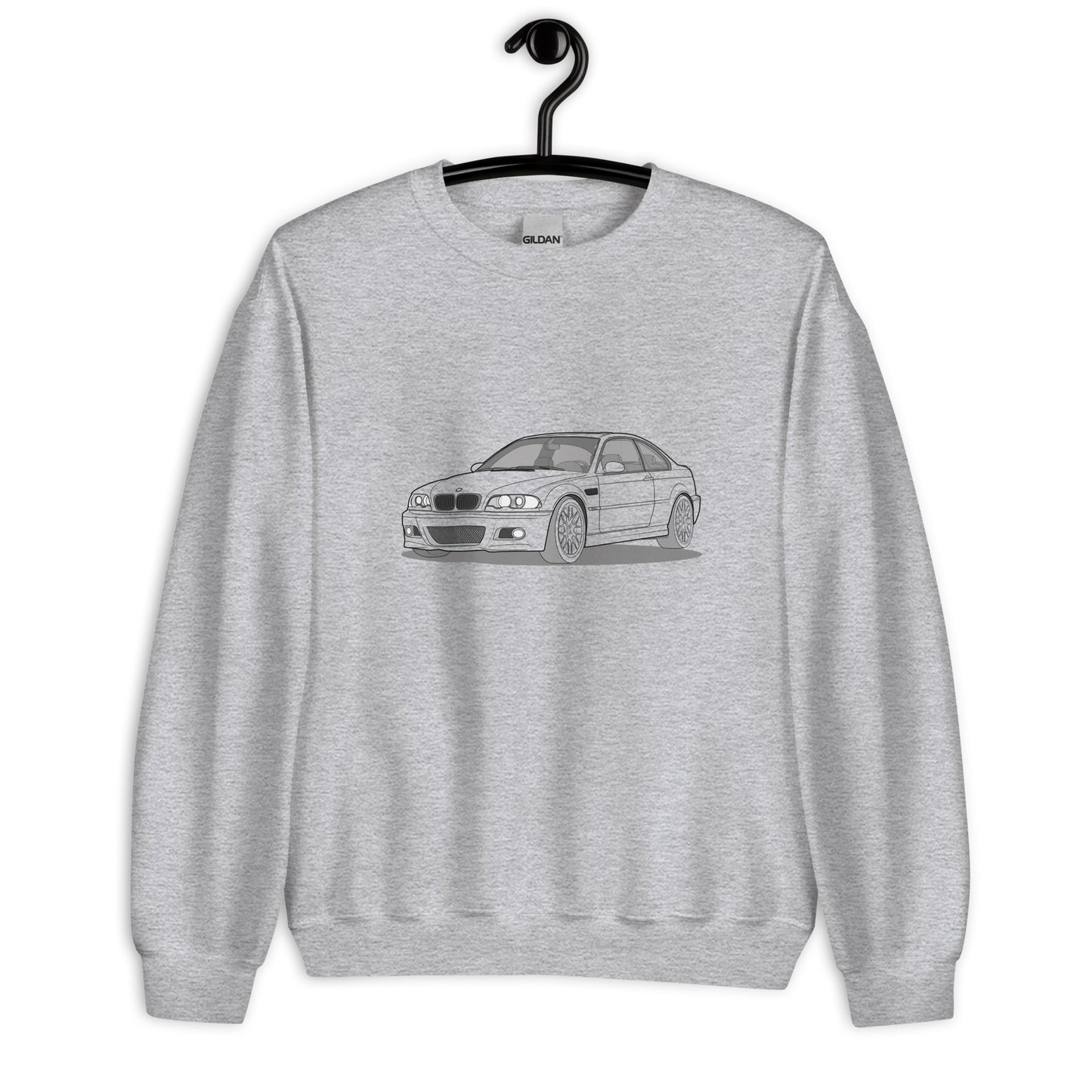 2006 BMW E46 M3 Coupe Double Sided Unisex Sweatshirt (2 Colors Available)