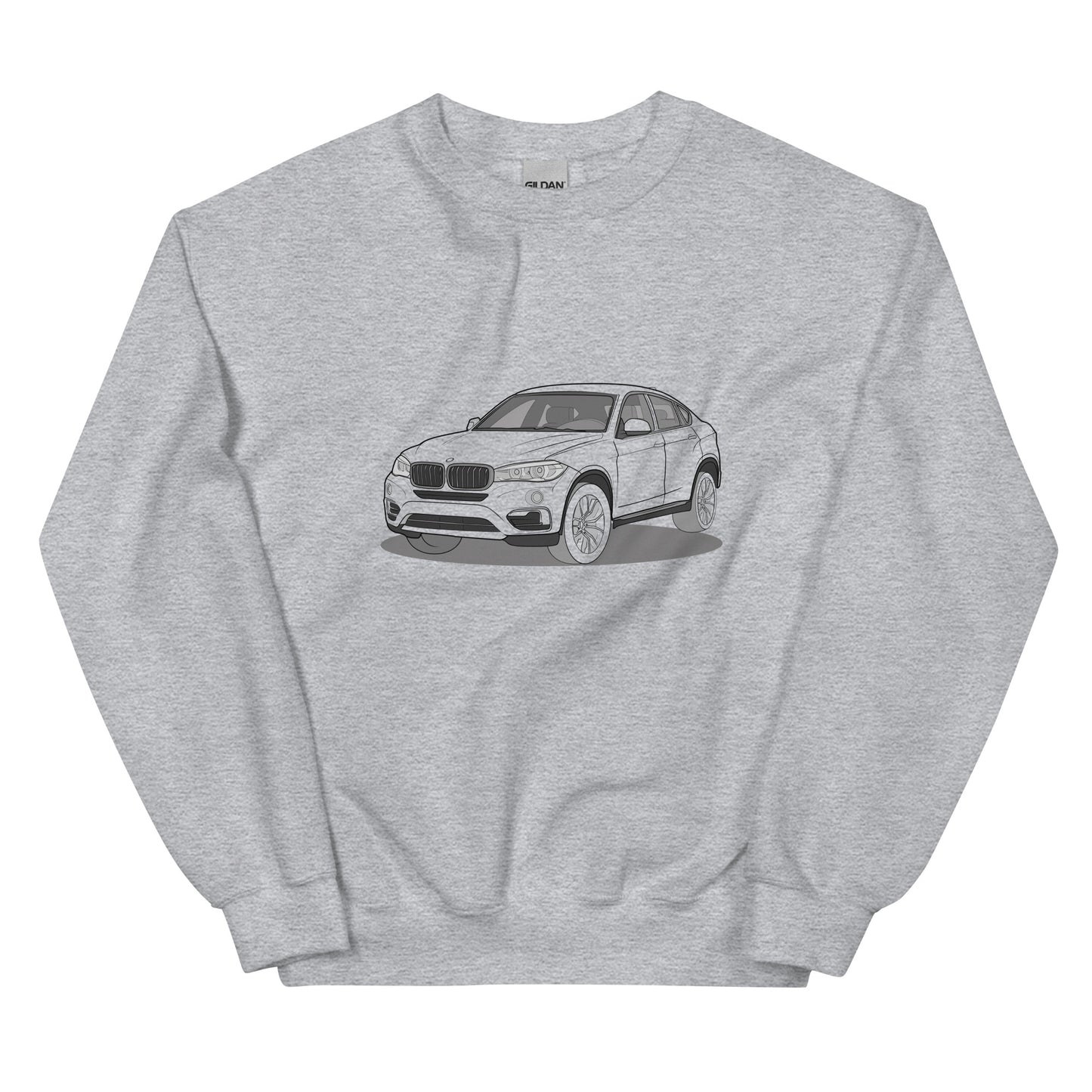 2016 BMW X6 XDrive 40D F16 Double Sided Unisex Sweatshirt (2 Colors Available)