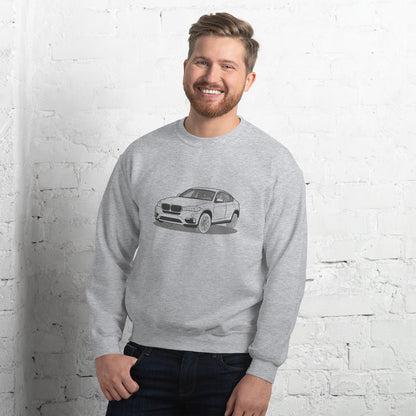 2016 BMW X6 XDrive 40D F16 Double Sided Unisex Sweatshirt (2 Colors Available)