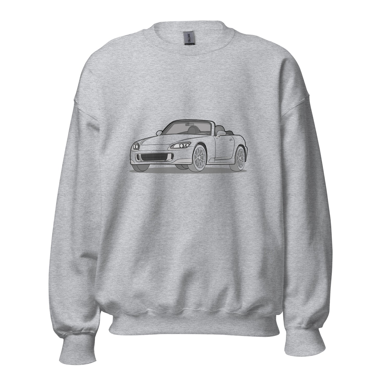 2007 Honda S2000 Front Side Unisex Sweatshirt (2 Colors Available)