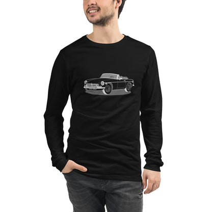 1973 MG B Premium Double Sided Unisex Long-Sleeve Shirt (3 Colors Available)