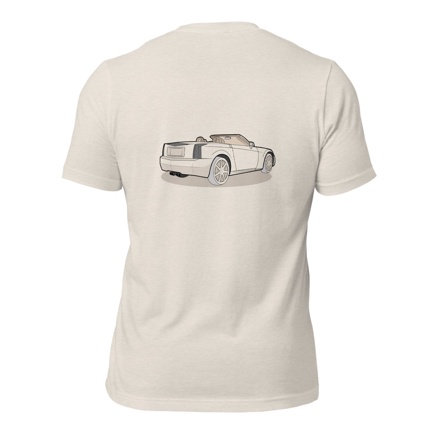 2006 XLR Double Sided Heather Dust Unisex T-Shirt For Cadillac Enthusiasts
