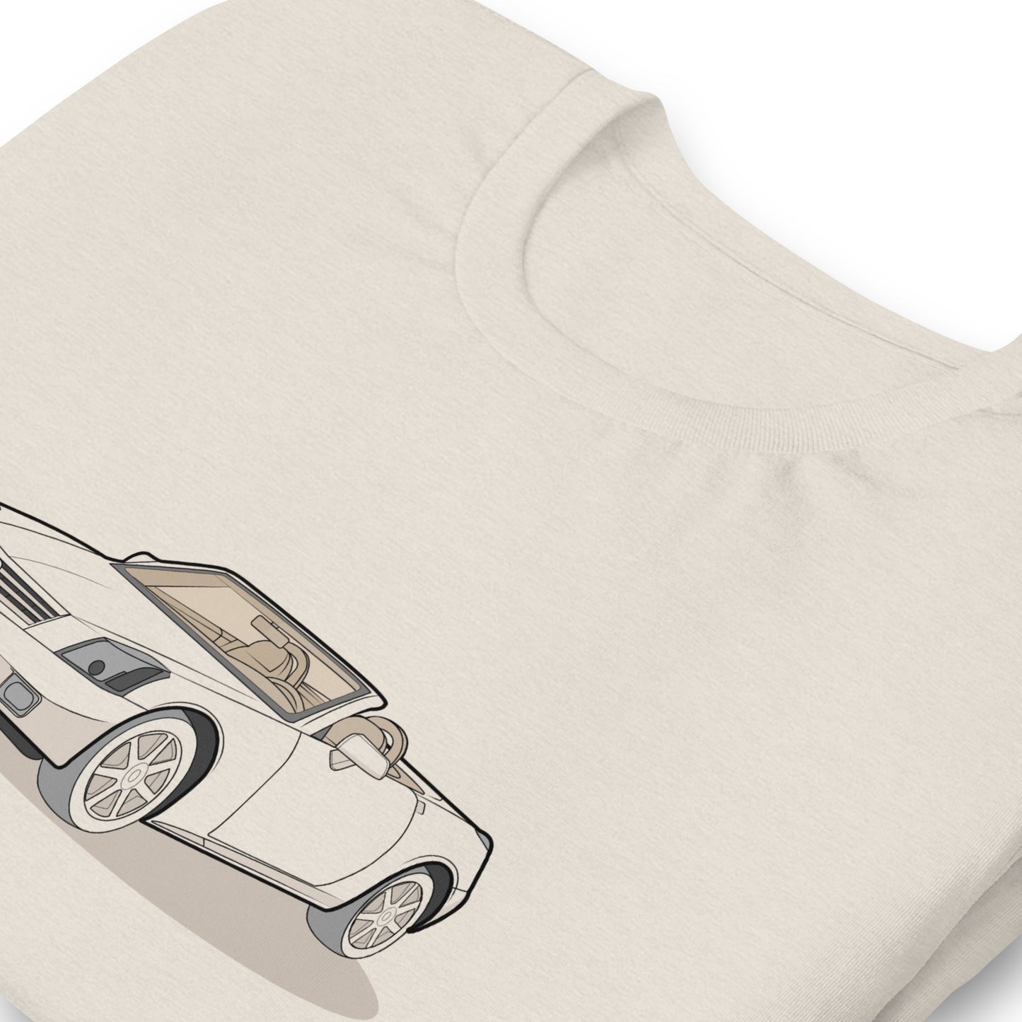 2006 XLR Double Sided Heather Dust Unisex T-Shirt For Cadillac Enthusiasts