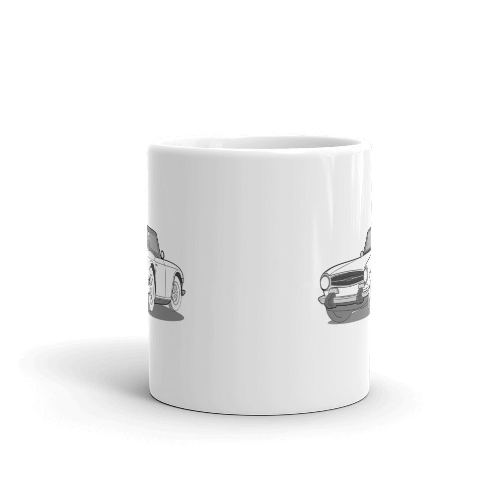 1974 Triumph TR6 Double Sided 11 oz. Mug