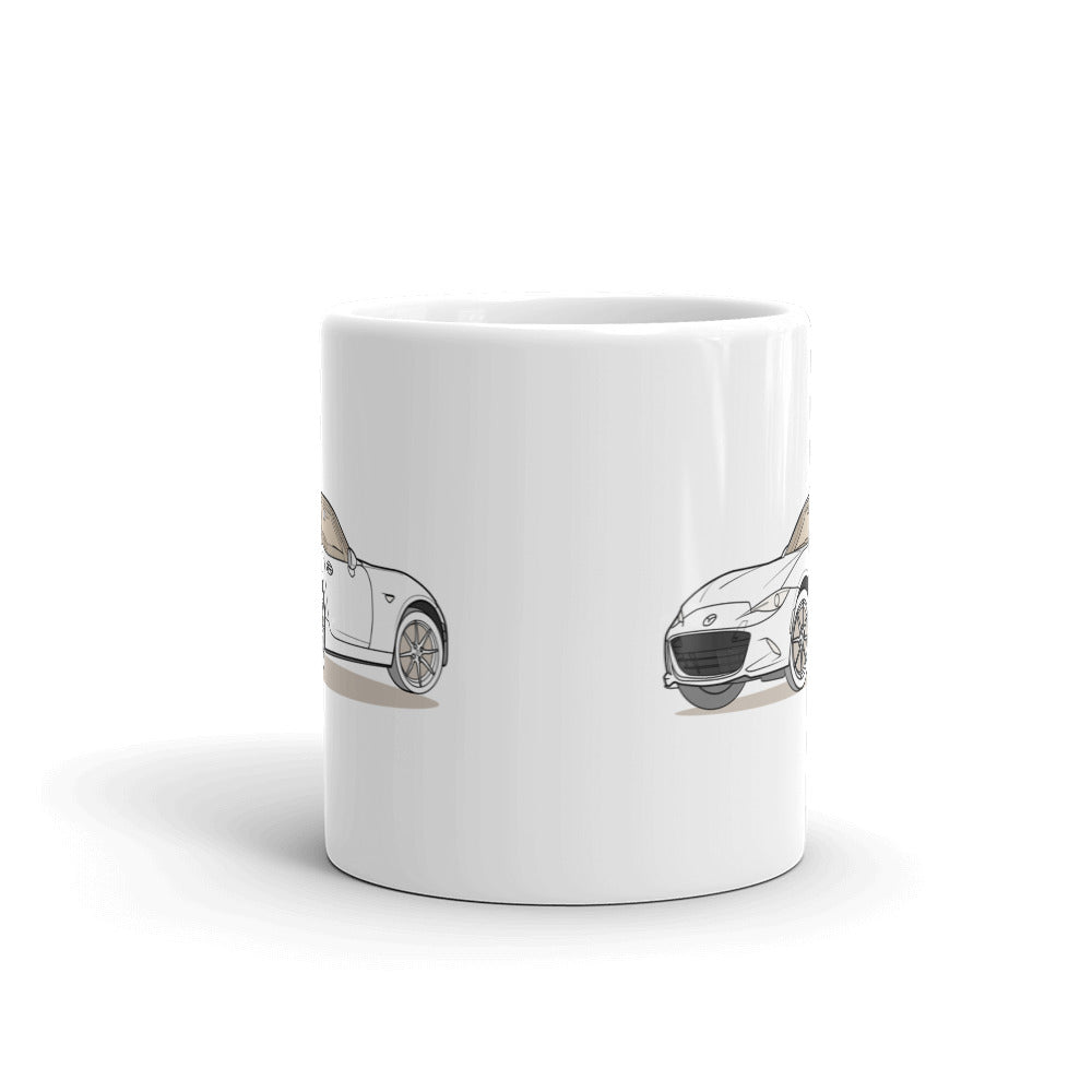 2019 Mazda Miata MX-5 Roadster Double Sided 11 oz. Mug