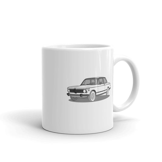 1973 BMW 2002 Double Sided 11 oz. Mug